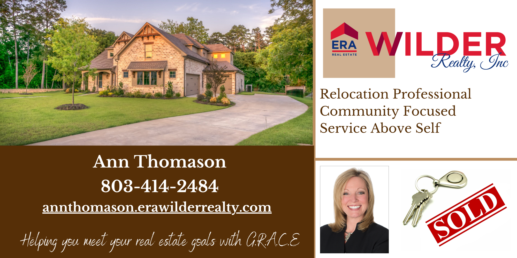 Ad for ERA Wilder - Ann Thomason